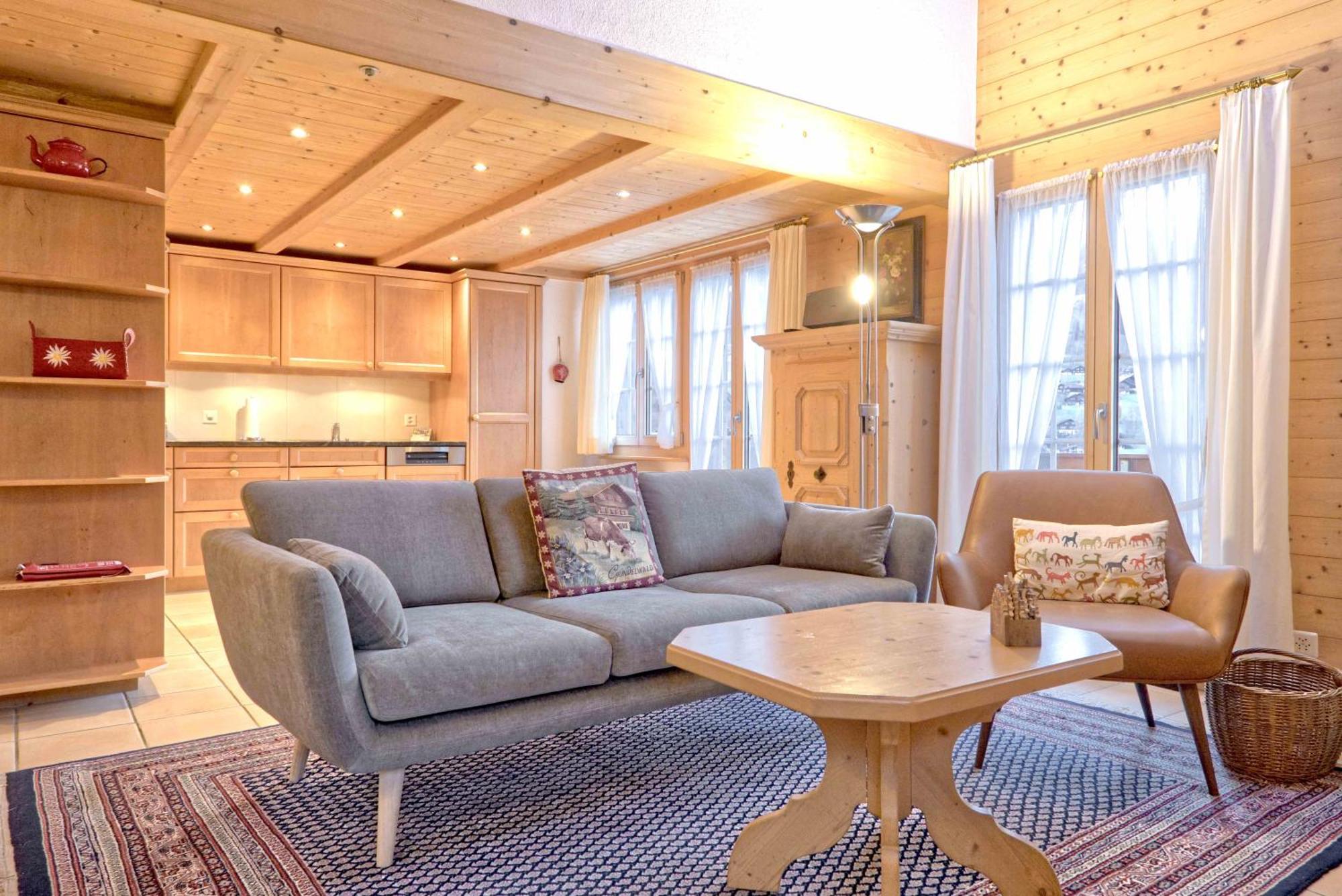 Apartment St. Louis 3.5 - Griwarent Ag Grindelwald Eksteriør billede
